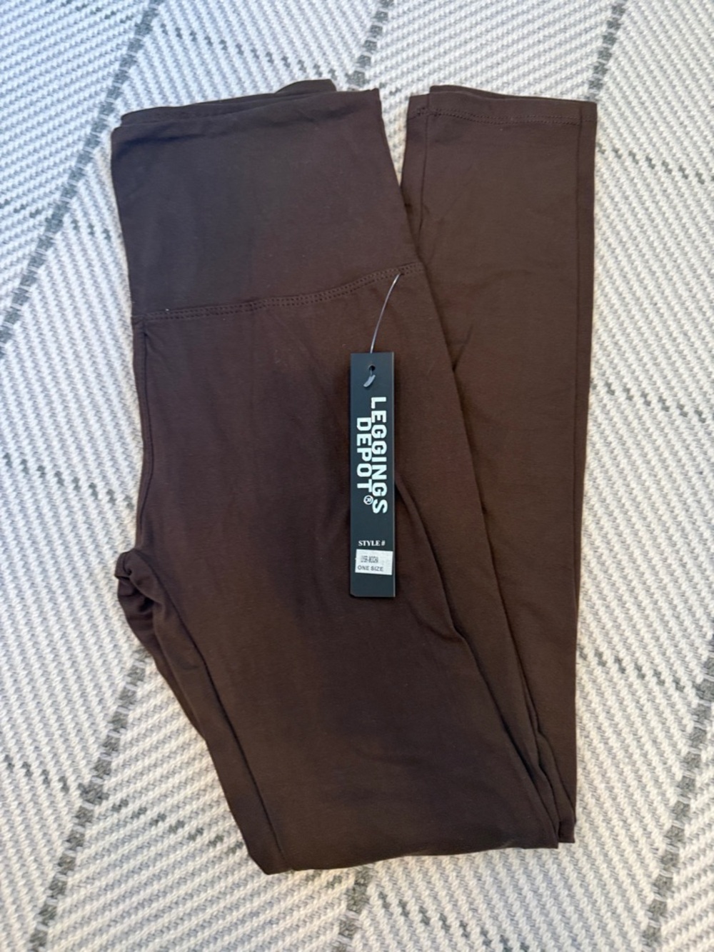 Leggings Depot Brown High-Rise Everyday Leggings